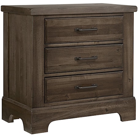 3 Drawer Nightstand